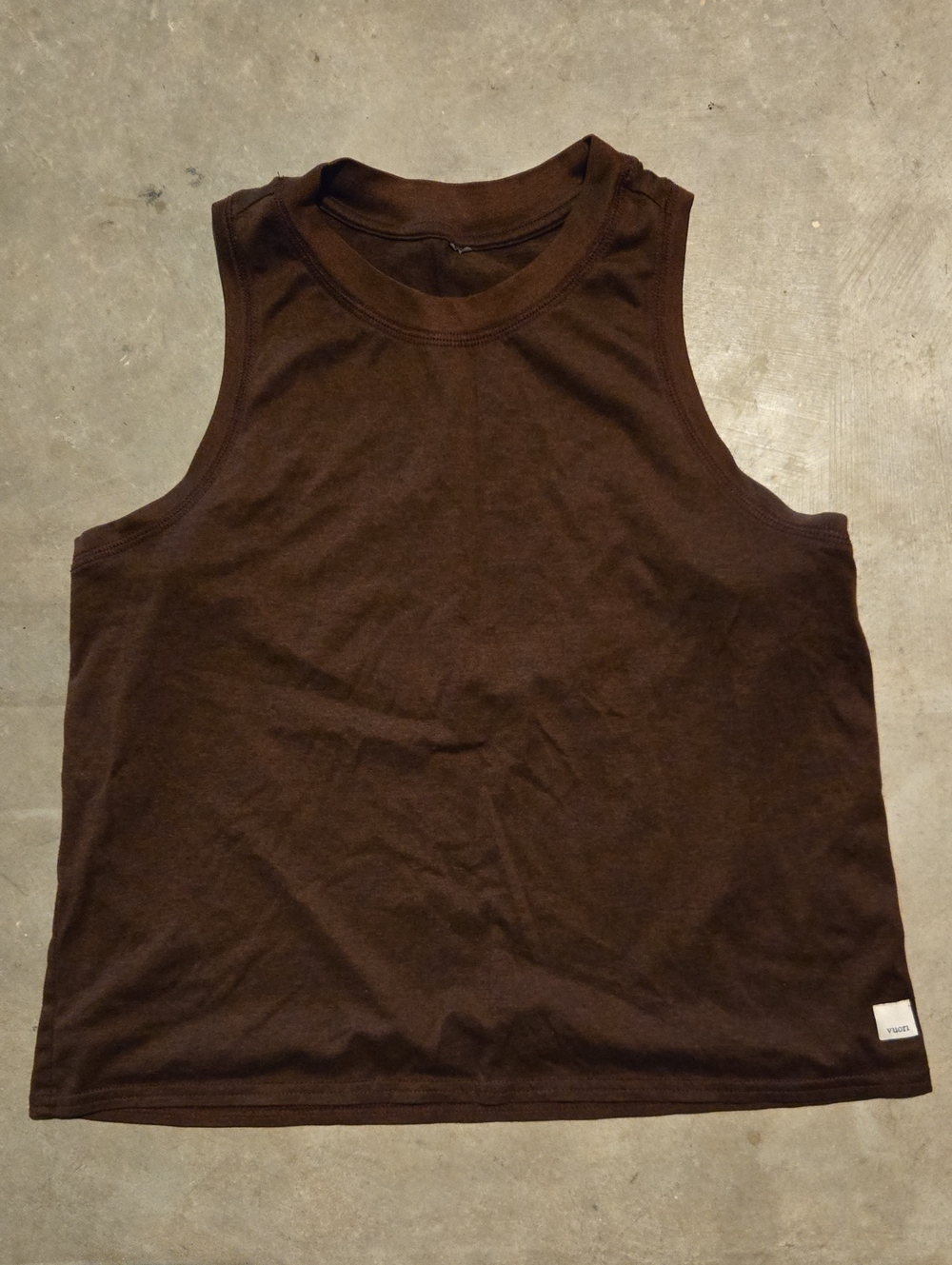 Vuori Tank In Maroon